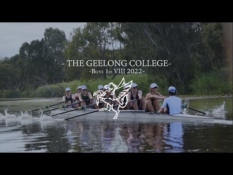 The Geelong College boys 1st VIII 2022