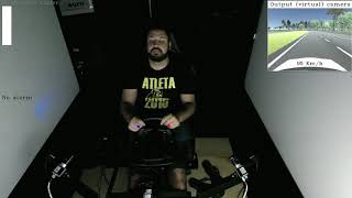Driver #11 - Section 2 - Normal test (Errors) - System for detecting distractions while driving