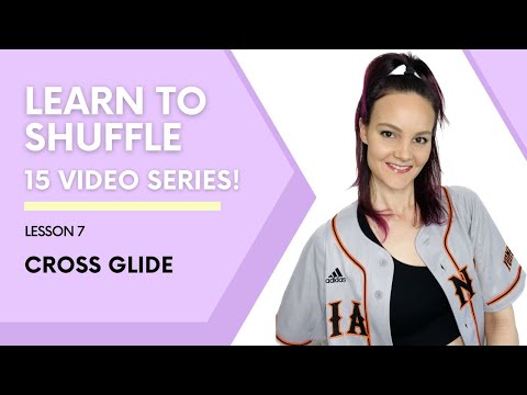 07.  LEARN TO SHUFFLE STEP BY STEP - CROSS GLIDE | ErinLai212