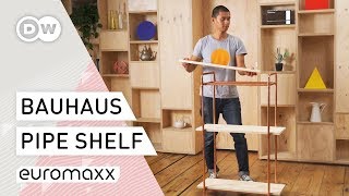 How To Bauhaus - Pipe Shelf Tutorial | Bauhaus Design Idea | DIY Project