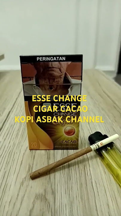 TERBARU DARI ESSE #ESSE CHANGE CIGAR CACAO