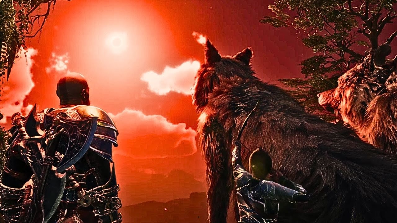 The Awakening of Skoll and Hati: Ragnarok's Sunset Begins in God of War ...