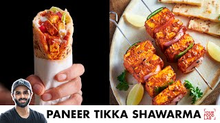 Paneer Tikka Shawarma | Restaurant Style Paneer Tikka | Paneer Tikka Shawarma | Chef Sanjyot Keer screenshot 5