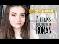 7 tapes pour dbuter un roman  conseils dcriture