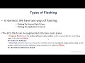 Types of flashing in ecu  ecu flashing types  embedded world 