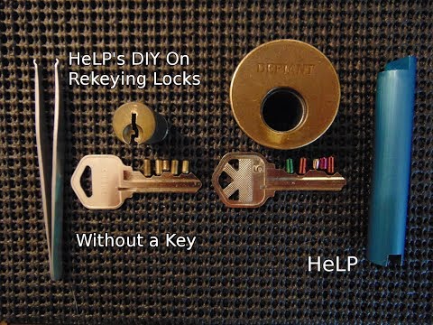 [44] DIY How To Easily Rekey Your Door Without A Key