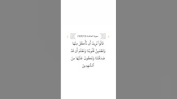 سورة المائدة ١١٣ #سعود_الشريم