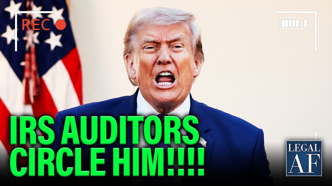 Trump FRANTIC as IRS Auditors CIRCLE HIM!!! 