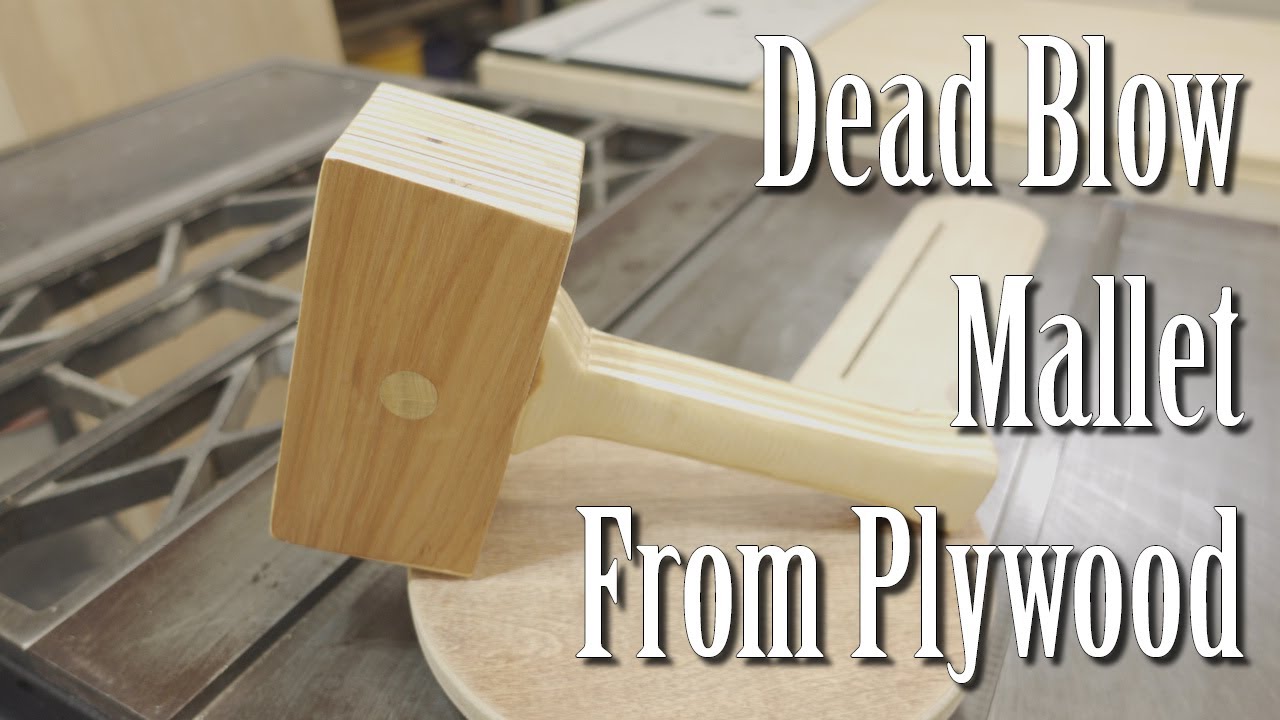 Plywood Dead Blow Mallet