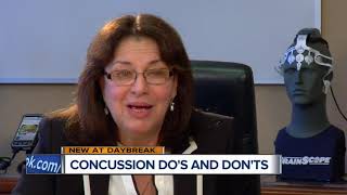 What you should and shouldn't do if you get a concussion