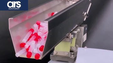 FlexiBowl® | High-speed  Life Science Parts Feeder -  [vials straws, ampoules + Fanuc Robots]
