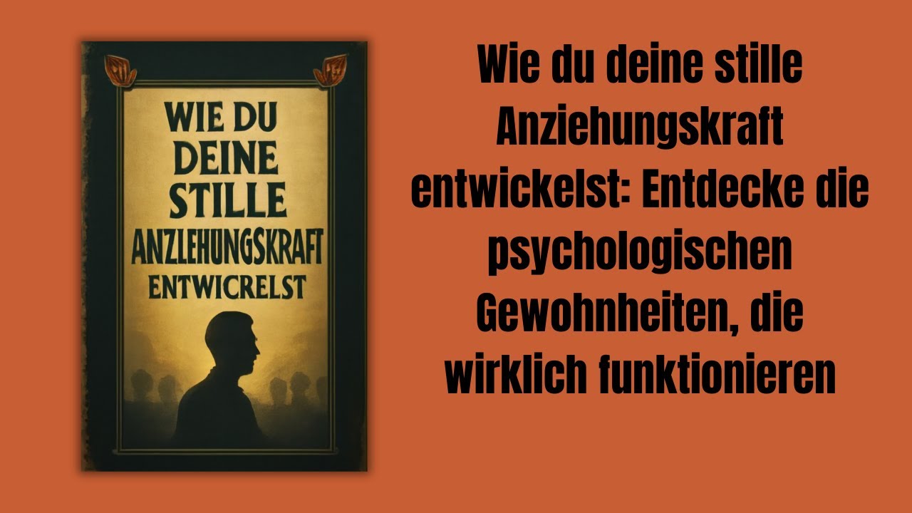 🧠Wie du still attraktiv wirst Lerne die sozialen Gewohnheiten kennen, die wirklich wirken (Hörbuch)