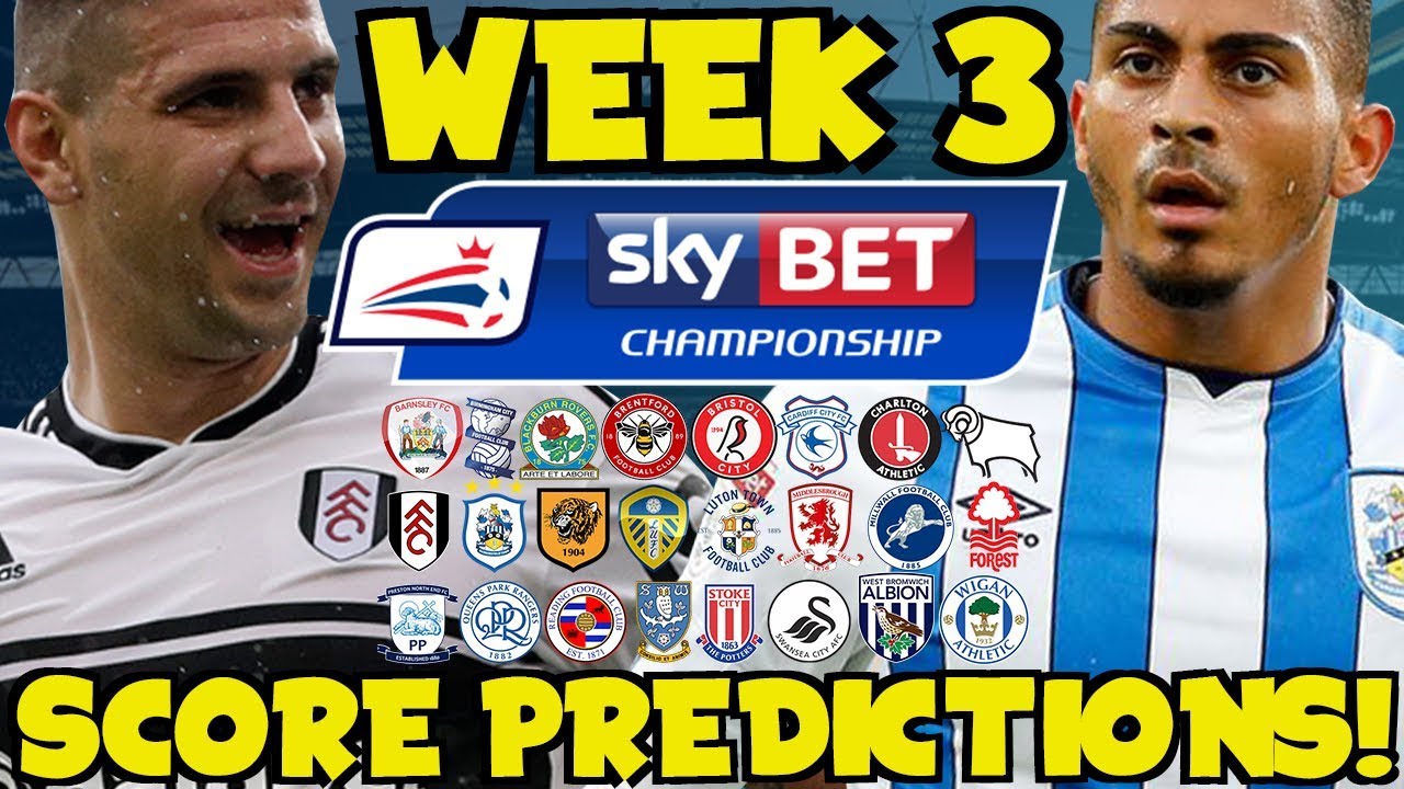 My Championship Week 3 Score Predictions What Will Happen This Weekend