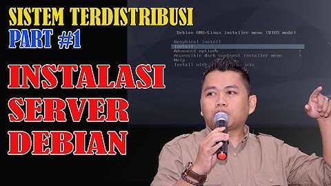 Install Server Linux dengan Debian Server pada Virtual Box