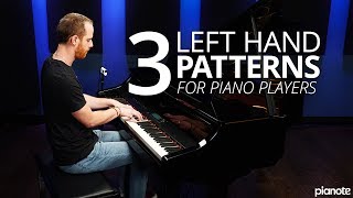 Video thumbnail of "3 Left Handed Patterns For Beginner Piano Players - Pianote"