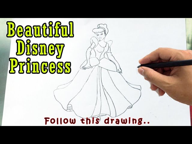 12,900+ Drawing Of A Beautiful Princess Stock Illustrations, Royalty-Free  Vector Graphics & Clip Art - iStock