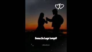 ❤️✨ Aise Na Mujhe Tum Dekho | Romantic Lyrics Status | Lofi Love Vibes #aesthetic #shorts #status