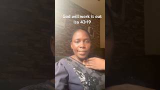 Lost? God will work it out. Sing with me #sing #viralvideo #shorts