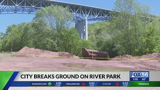 Lexington breaks ground on first public river park