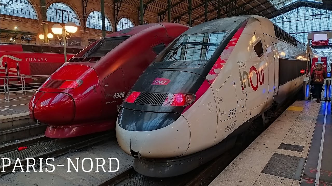 Paris Gare du Nord - TGV, Thalys, TER, Corail