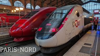Paris Gare Du Nord  Tgv Thalys Ter Corail