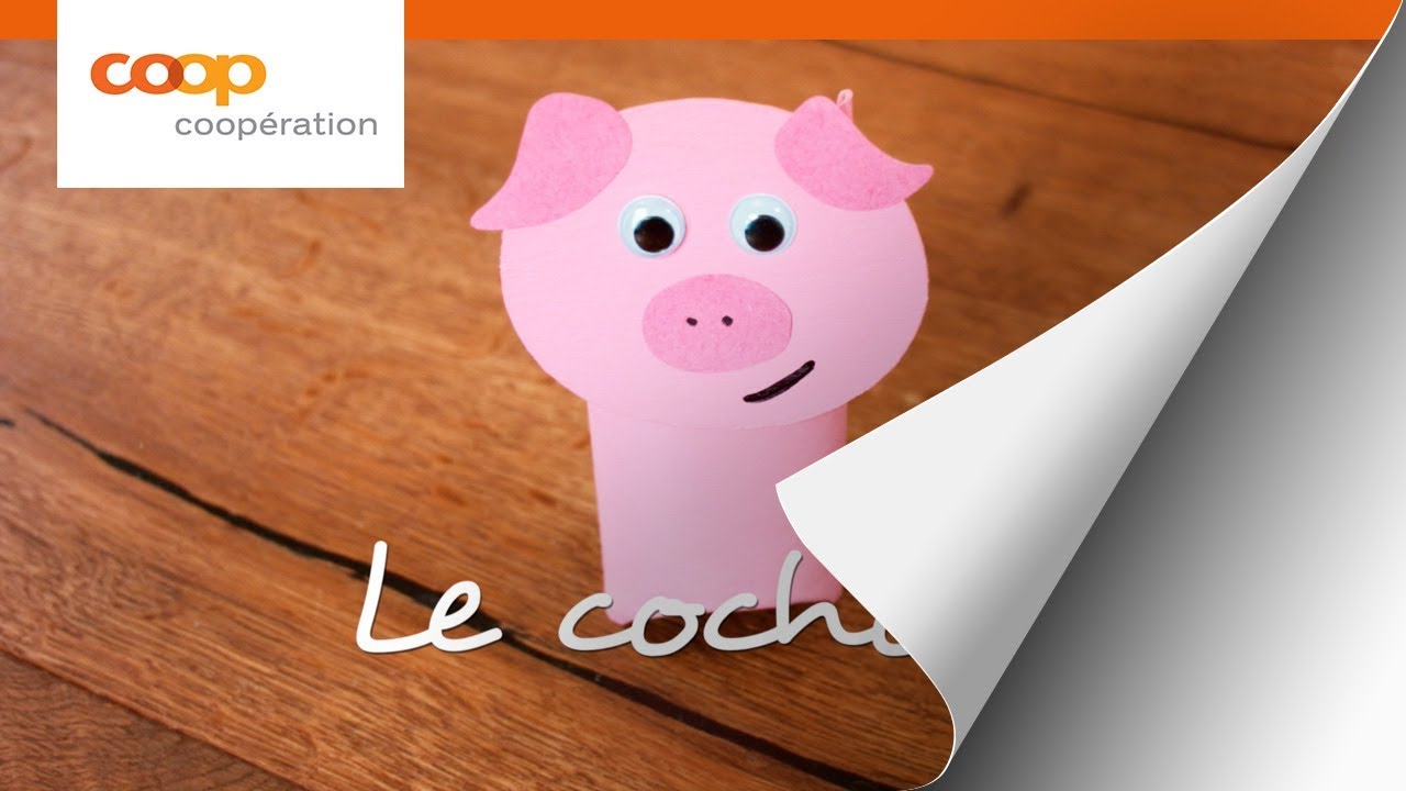 garde Se cacher naissance cochon en rouleau de papier toilette Restreindre minéral Dicter