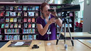 BPL Library of Things - How to Set Up a Telescope