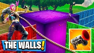 Fortnite: *NOVO* MODO THE WALLS COM DESEMPUXADORA! ‹ DENGOSO ›