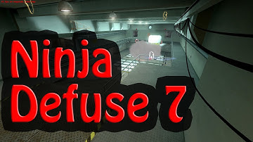 1v4 NINJA FROM TOXIC - CS:GO Ninja Defuse (Nuke, B Spot)