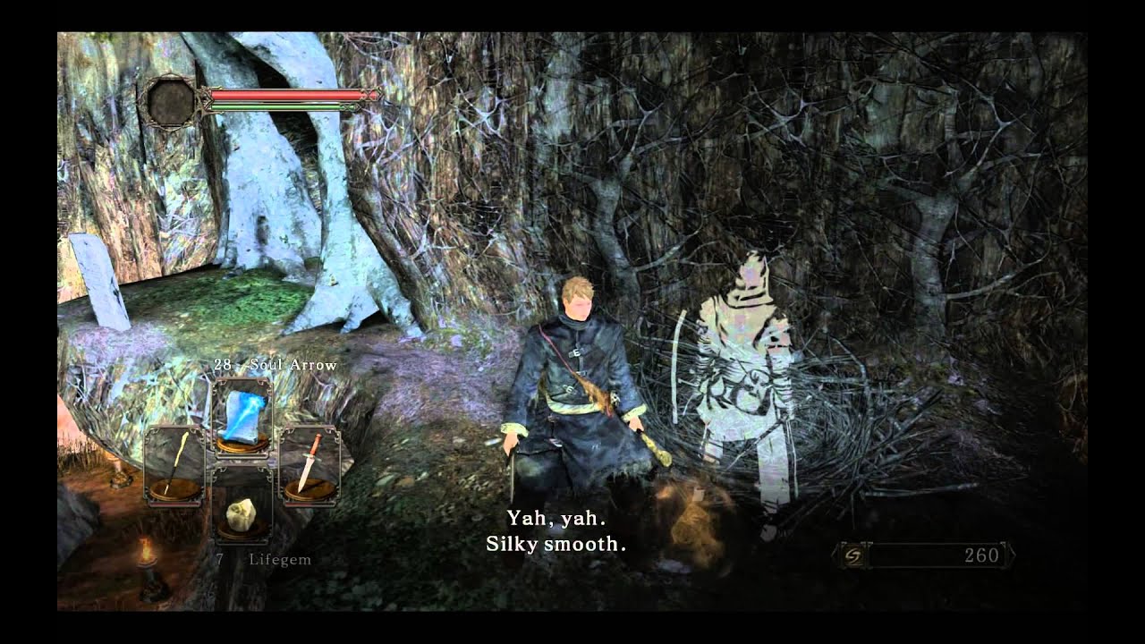 Dark Souls II Thing's Betwixt Dyna & Tilo Nest Cracked Red Eye Orb