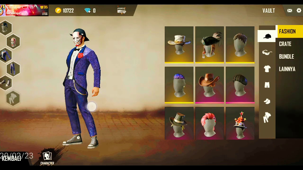 joker free fire - YouTube