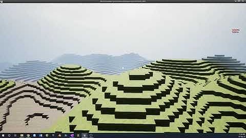 Minecraft in UE4 Blueprints - A Week in 4 Minutes