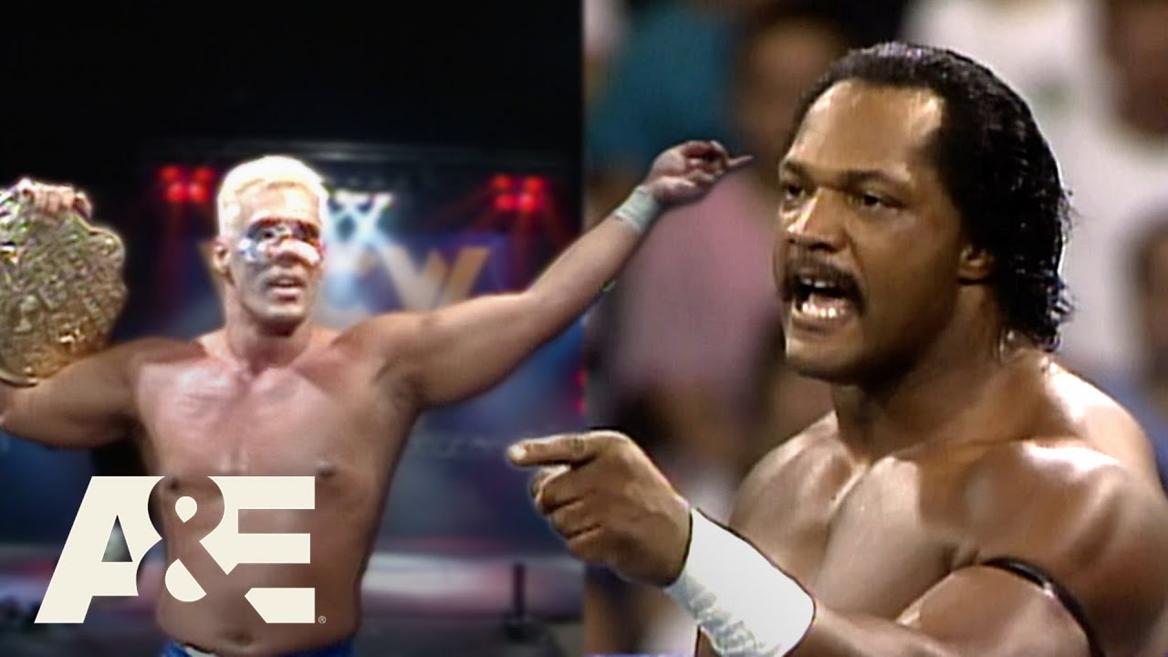 Sting Defeats Ric Flair & Ron Simmons Becomes First Black Wrestling Champ | WWE's Greatest Moments
