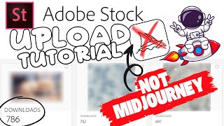 How To Upload Ai Images To Adobe Stock NOT USING MIDJOURNEY