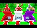 DO NOT CHOOSE THE WRONG SECRET BASE! (Spiderman, Iron Man, Thanos)