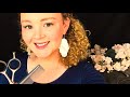 ASMR Haircut with Scalp Massage 😴 Relaxing and Tingly Hair Play with Personal Attention