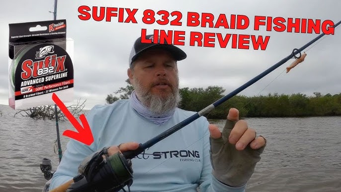 The roundest, longest casting line in the world: Sufix 832