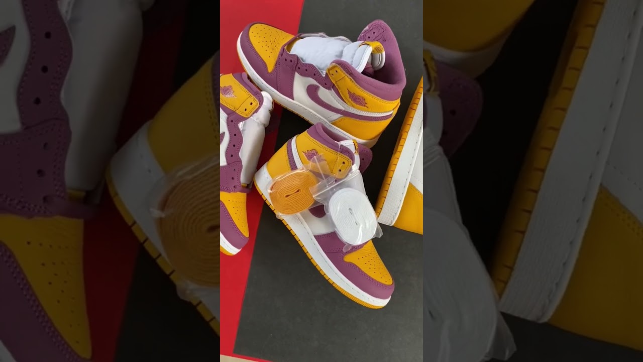 Sneaker Brotherhood Unveiled: Jordan 1 Retro High OG GS 575441-706 Unboxing 🌟👟 