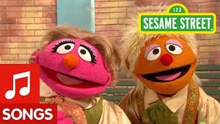 sesame street row row row your boat with hansel and gretel