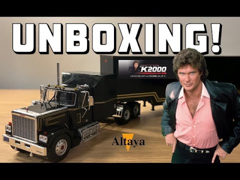 LE CAMION DE K2000  KNIGHT RIDER TRUCK GMC COLLECTION ALTAYA UNBOXING