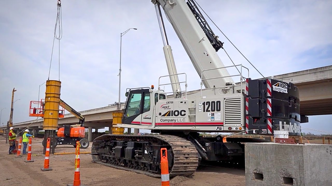 Link-Belt TCC-1200s Assist $44M Bridge Build