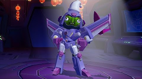 Angry Birds Transformers Spark Run - Cyclonus