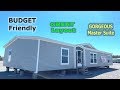 BUDGET FRIENDLY LUXURY Double Wide Mobile Home 28x68 By Fleetwood
