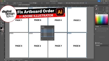 How to Rearrange Artboards in Illustrator (Fix Page Order for PDFs)