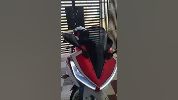 r15 v2 modified with #DRL  #razor_mask #night_eye #mirror_indicator #db visor #shorts