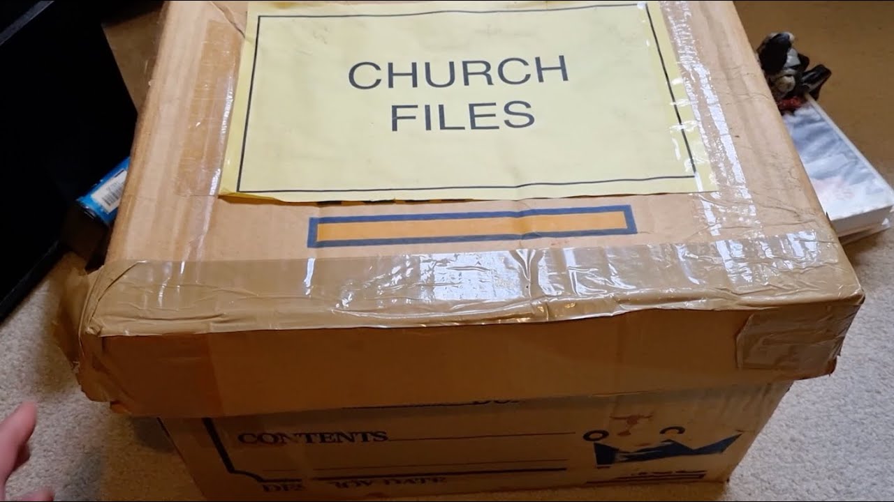 Unboxing Props/Church Files