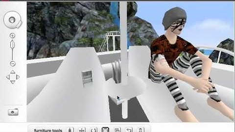 Frenzoo.com Home Building Tip 2 - Place objects anywhere with stacking
