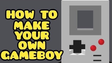 Highrise Virtual World | How to Make Your Own Gameboy