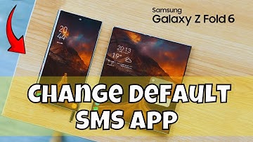 How To Change Default SMS App Samsung Galaxy Z Fold 6