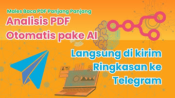Cara Membuat Bot Telegram AI untuk Analisa File PDF, CSV, Excel Otomatis